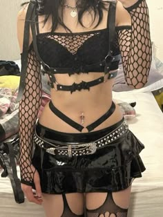 Rave Fit, Rave Fits, Festival Outfits Rave, Music On Spotify, Mode Inspo, Gothic Outfits