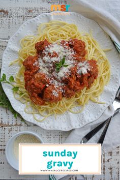 This slow-simmered succulent Sunday gravy is so flavorful it will knock your socks off -- you'll never go back to standard spaghetti sauce! Sunday Gravy Recipe, Chicken Nugget Dipping Sauce, Egg Roll Dipping Sauce, Sunday Gravy, Canned Spaghetti Sauce, Gravy Ingredients, Sunday Sauce, Canned Mushrooms, How To Cook Meatballs