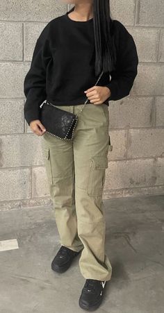 Cargo Outfit, Muslim Outfits Casual, Muslim Outfits, Fall Outfits Women, Modest Outfits, Fitness Inspo, Simple Outfits