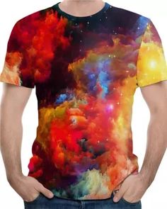 Men's Sports Active Cotton Print Round Neck T-shirt T Shirt Picture, Weird Shirts, Men's Tops, Online Mens Clothing, Summer Fabrics, Animal Shirts, Online Tops, T Shirt Vest, Shirt Fashion