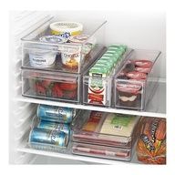 an open refrigerator filled with lots of food