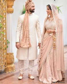 Groom Indian Wedding Outfits, Bridal Suits, Couple Outfit Ideas