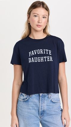 Favorite Daughter Favorite Daughter Cropped Tee | Shopbop