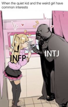 Infp Intj Meme, Infp X Entj Art, Infp Intj Relationship, Infp Enneagram, Infp X Intj, Entj X Infp, Intp X Infp, Enfp X Intj