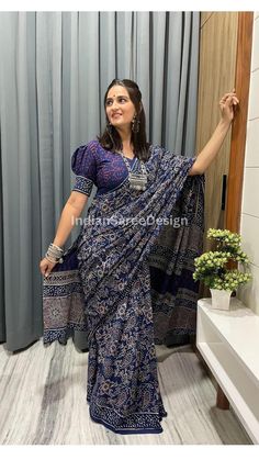 Elevate your elegance with this stunning saree, perfect for weddings and special occasions. Details: Fabric: Cotton Blouse Fabric: Cotton  Type: Block Print Color: Blue The intricate patterns and rich texture make it a timeless choice for any celebration. Pair it with statement jewelry to complete the look! Blue Kalamkari Pre-draped Saree For Diwali, Festive Blue Choli With Kalamkari Print, Blue Kalamkari Print Blouse For Wedding, Blue Semi-stitched Saree With Kalamkari Print, Blue Kalamkari Blouse Piece For Wedding, Blue Pre-draped Saree With Kalamkari Print, Bollywood Style Blue Choli With Kalamkari Print, Bollywood Style Blue Kalamkari Choli, Blue Fitted Saree With Kalamkari Print