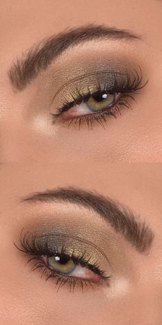 Ein atemberaubendes Augen-Make-up kann Ihrem Gesicht eine besondere Ausstrahlung verleihenAber mit so vielen verschiedenen Techniken und Produkten kann es schwierig seindas perfekte Augen-Make-up... Makeup For Round Eyes, Evening Eye Makeup, Eyeshadow For Green Eyes, Eye Makeup Images, Hazel Eye Makeup, Makeup Looks For Green Eyes, Makeup For Older Women, Beginners Eye Makeup, Makeup For Hazel Eyes