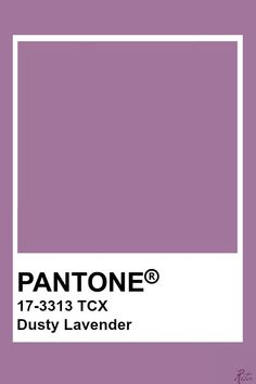 pantone's logo on a purple background