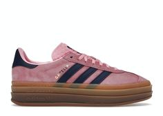 Adidas Gazelle Bold Pink, Mid Jordan 1, Campus Adidas, Adidas Gazelle Bold, All Jordans, Gazelle Bold, Nike Air Max Tn, Sneakers Adidas, Adidas Campus