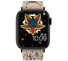 Hit the Starcourt in style with this eye-catching Stranger Things watch band featuring an Americana tattoo-inspired rendering of the Demogorgon. From MobyFox. Jessie Characters, Stranger Things Hellfire Club, Stranger Things Hellfire, Americana Tattoo, Stranger Things Merch, Netflix Stranger Things, Hellfire Club, Tapeta Galaxie, 2024 Christmas