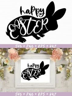 happy easter svg and png files