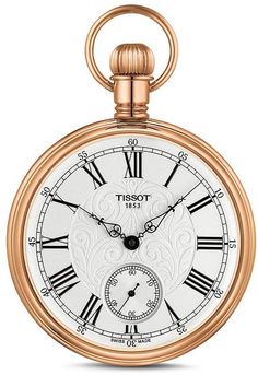 Tissot Lepine Mechanical Pocket Watch, 51mm Compass Watch, Mechanical Pocket Watch, Tissot Watches, Watch Tattoos, Pocket Watch Antique, Fob Watch, Pendant Watches, Rose Gold Watches