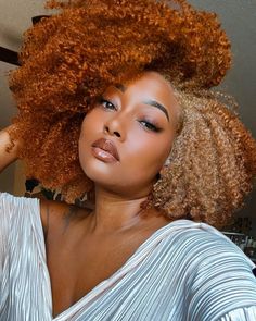 Red And Blonde Natural Hair Black Women, Ginger And Blonde Hair Color, 4c Blonde Hair, Red And Blonde Hair Color Black Women, Haircolor Idea 2024, Ginger Hair Dye Black Women, 4c Hair Color Ideas, Ginger And Blonde Hair Black Women, Ginger And White Hair