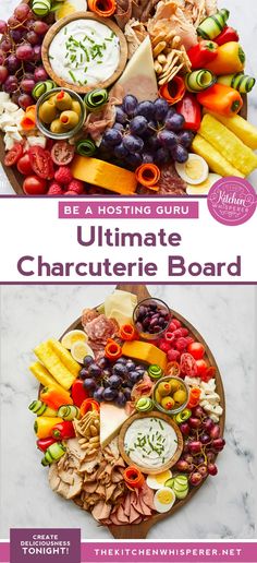 the ultimate charcute board is ready to be eaten