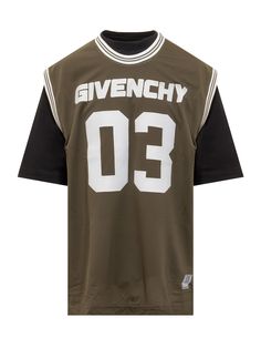 100% Polyester 100% Cotton Givenchy Shirt, Baskets For Men, Riccardo Tisci, Givenchy Logo, Givenchy Man, Mesh Tank Top, Valentino Men, Black Khakis, Mens Green