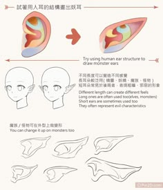 how to draw the human head in chinese