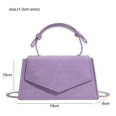 Décadence Handbag Metal Chain Ladies Trendy Elegant Crocodile Pattern Shoulder Bag For Formal Occasions, Elegant Evening Shoulder Bag With Crocodile Pattern, Elegant Crocodile Pattern Clutch Shoulder Bag, Elegant Evening Bag With Crocodile Pattern, Elegant Clutch Shoulder Bag With Crocodile Pattern, Formal Square Shoulder Bag With Crocodile Pattern, Elegant Crocodile Pattern Bags, Elegant Purple Shoulder Bag, Elegant Rectangular Satchel With Crocodile Pattern