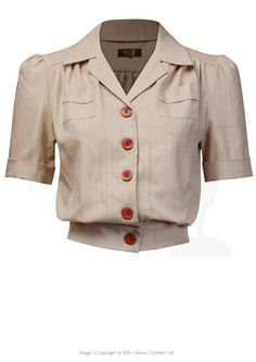 Land Girls, 1940s Style, Girls Blouse, 1940s Fashion, Moda Vintage, Look Vintage, Blouse Vintage, Mode Vintage, Historical Fashion