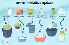 an image of different types of diy dehydration options for cleaning dishes