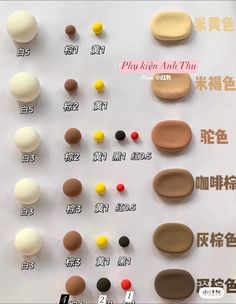 an assortment of different types of chocolates and candies on a white sheet with chinese writing