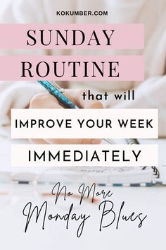 Sunday routine, productive Sunday routine, stop dreading Mondays, things to do on a Sunday Healthy Routine Daily, Productive Sunday, Self Care Plan, Reset Routine, Working Mom Schedule, Habits And Routines, Daily Routine Schedule, Soul Sunday, Sunday Routine