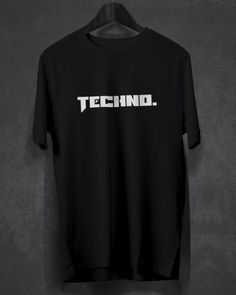 Black Rave T-shirt With Screen Print, Crew Neck Techwear T-shirt With Graphic Print, Techwear Crew Neck Graphic Print T-shirt, Techwear Graphic Print Crew Neck T-shirt, Techwear Crew Neck T-shirt With Letter Print, Techwear Crew Neck T-shirt With Graphic Print, Festival Streetwear Crew Neck T-shirt, Black Crew Neck T-shirt For Rave, Techwear Crew Neck T-shirt With Screen Print