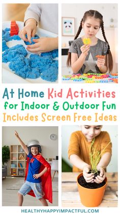 Looking for fun and engaging kid activities to do at home? We've got you covered! From simple indoor crafts to educational activities, we have plenty of ideas to keep your little ones entertained. Whether you're hosting a birthday party or just looking for free activities, our suggestions are perfect for any occasion. Keep your kids happy and learning with these stay-at-home options that are both fun and easy to set up.