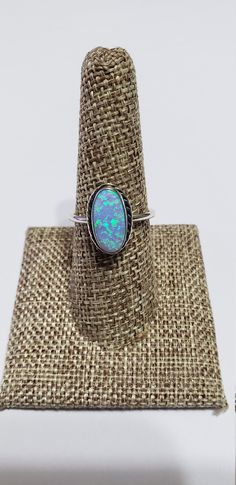 *Sterling Silver *lab created opal *Sterling Silver *Free Shipping *Jewelry ship in gift box *Handcrafted In USA Cabochons may vary in color Ring size: I can make any ring size you need, from size 6 to 9 1/2 . I also do any size of ring Just let me know in comments section or contact me. Thank You For Your Looking ,And Check Out More Items In My Etsy Shop For More Great Deals, Also We Add More Jewelry To Etsy Shop Regularly https://www.etsy.com/shop/ABQdesign Ethiopian Opal Oval Rings As Gifts, Sterling Silver Oval Opal Cabochon Ring, Silver Opal Ring With Oval Cabochon, Adjustable Oval Opal Ring For Gifts, Oval Cabochon Opal Ring In Sterling Silver, Oval Opal Cabochon Ring, Sterling Silver Oval Cabochon Opal Ring, Silver Oval Opal Ring, Opal Oval Cabochon Ring For Gift