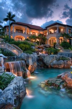 Dream Backyard Pool, Dream Beach Houses, Dream Beach, Dream House Rooms, Mansions Luxury, Fantasy House, Luxury Homes Dream Houses