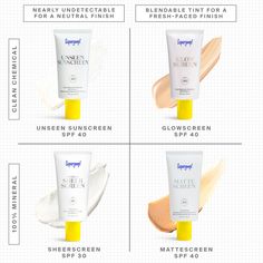 Swipe for your pick, and let us know in the comments below! #butfirstsunscreen Sunscreen Branding, Suncare, Cleaning Chemicals, Skincare Brand