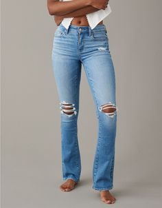 Spirit Jeans Ideas, Spirit Jeans, Chic Mom Outfits, True Jeans, Comfy Summer Outfits, Womens Flare Jeans, American Eagle Mom Jeans, Flair Jeans, High Waisted Flares