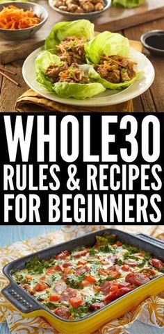 Healthy Recipes | Meal Plans Whole 30 Rules, The Whole 30, Whole30 Diet, 30 Challenge, Menu Plan, Eating Plan, Recipes For Beginners, Whole 30