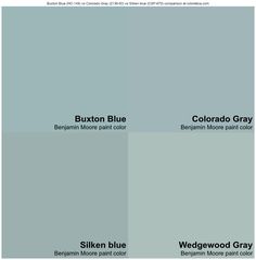 the different shades of blue and gray are shown in this color scheme, which is also available