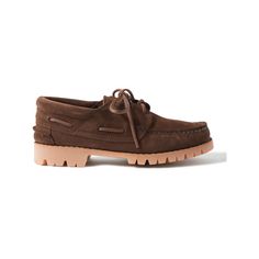 DESIGNED BY MR PORTER. Mr P.'s rugged ‘Caspian' boat shoes are crafted from supple suede and threaded with tonal laces. They rest on chunky Vibram rubber lug soles that provide plenty of traction. Brown Suede Moccasins With Vibram Sole, Casual Suede Lace-up Boat Shoes, Suede Boat Shoes With Rubber Sole And Round Toe, Suede Boat Shoes With Rubber Sole, Suede Boat Shoes With Leather Sole And Round Toe, Suede Boat Shoes With Leather Sole, Brown Suede Boat Shoes With Textured Sole, Brown Suede Plain Toe Boat Shoes, Suede Low-top Boat Shoes With Stitched Sole