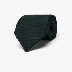 This dark green classic business tie is woven from pure silk in an elegantly textured finish. Green Tie, Pure Silk, Dark Green, Free Delivery, Silk, Pure Products, Green