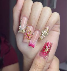 Hard Nail Designs, Hard Nail Art, Kylie Nails, Spring Acrylic Nails, Grunge Nails, Glow Nails