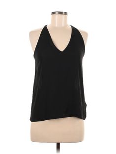 Express Sleeveless Top Size: X-Small Black Tops - used. 100% POLYESTER, Halter, | Express Sleeveless Top Black Halter Tops - Used - Size X-Small Cheap Zara Party Camisole, Black Halter Top, Black Sleeveless Top, Black Halter, Halter Tops, Black Sleeveless, Camisole Top, Sleeveless Top, Open Shoulder Tops