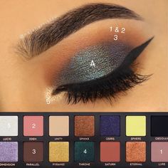 November Makeup, Abh Palette, Ideas For Makeup, Eyeshadow Ideas, Eyeshadow Tutorials, Contour Makeup Tutorial, Fun Makeup, Makeup Tutorial Eyeliner