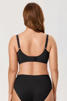 If you're in the market for an everyday style bra, then this would fit your need quite well. This bra is made of high-quality polyester. It has a full cup shape along with adjusted straps. The bra is chic with a solid pattern that is quite fetching. The back closure and underwire support make it a staple in the closet of most women. 

Specifications
Brand Name: GeraldBlack
Obscene Picture: No
Sexually Suggestive: No
Bra Style: Unlined
Material: Polyester
Origin: CN(Origin)
Support Type: Underwir Support Bra, Bra Style, In The Closet, Support Bras, The Closet, Bra Styles, Solid Pattern, Everyday Style, Everyday Fashion