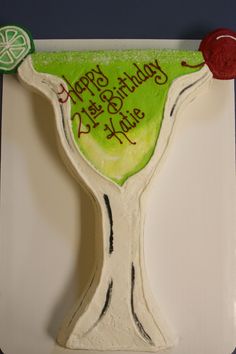 a birthday cake shaped like a tree on a plate