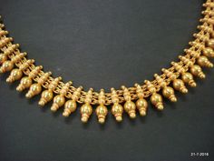 ethnic silver with gold vermeil gold gilded gold plate necklace from Rajasthan India. great handmade design good for jewelry collection.length - 58 cm(22.8")width max.. - 1.7 cm(0.67")weight - 97 gramsMaterial - 925 sterling silver.gold plate on top. Gold Brass Choker For Ceremonial Occasions, Ceremonial Gold Brass Choker, 22k Yellow Gold Temple Necklace For Ceremonial Occasions, Ceremonial 22k Yellow Gold Temple Necklace, Ceremonial Choker Necklace For Festivals, Ceremonial Festival Choker Necklace, Formal Gold Bridal Choker Necklace, Ceremonial Yellow Gold Jewelry With Gold Beads, Yellow Gold Brass Temple Jewelry