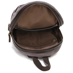 Waxed Canvas Sling Bag with Leather for Men Outdoor Chest Bag With Adjustable Strap, Leather Chest Bag With Zipper Pocket For Outdoor, Outdoor Leather Chest Bag With Zipper Pocket, Everyday Carry Backpack With Adjustable Strap, Leather Crossbody Backpack For Outdoor, Leather Chest Bag With Adjustable Strap For Outdoor, Brown Canvas Backpack For Everyday Carry, Rugged Travel Crossbody Bag, Leather Bags With Canvas Lining For Outdoor Activities