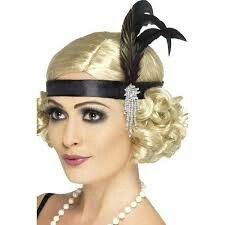 Estilo Charleston, 1920s Makeup, Gatsby Girl, Gatsby Hair, 1920s Headband, Flapper Headpiece