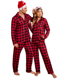 PRICES MAY VARY. SOFT MATERIA -The Ekouaer Classical family matching pajamas sets are made of 95%Polyester+5%Spandex fabric that is soft and smooth,skin-friendly,which can provide your family with comfort in christmas months.We use HIGH-QUALITY FABRICS, so our PJs are designed to accommodate shrinking; We want our customers to be entirely satisfied with our PJs. DESIGN OF PATTERN - Ekouaer Christmas family sets comes in sizes for men ,women,boys and girls , available in the Several patterns.the Cute Matching Christmas Pjs Couples, Popular Dress, Family Matching Pajamas, Festival Atmosphere, Pajamas Long Sleeve, Xmas Pjs, Xmas Pajamas, Couple Pajamas, Matching Pjs