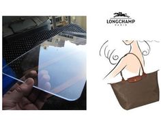 Clear Base Shaper Liner for Longchamp Le Pliage Large Long Handle Purse Tote Custom Made Flame Polished Edges Le Pliage Medium, Longchamp Small Le Pliage, Longchamp Le Pliage Medium, Longchamp Le Pliage Large, Longchamp Roseau