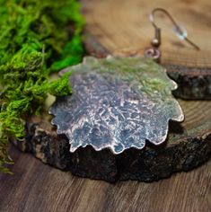 Set Aspen Leaf Pendant and Earrings, Real Copper Leaves, Real Aspen Leaf, Nature Lover, Electroforming, Gift for Wife - Etsy Lithuania Aspen Leaf, Earrings Real, Leaf Nature, Leaf Pendant, Gift For Wife, Organic Beauty, Copper Jewelry, Lithuania, Elegant Gift