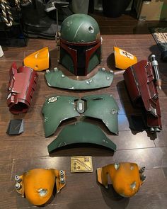 Boba Fett Cosplay Diy, Mandalorian Chest Plate, Star Wars Attack Of The Clones, Bobba Fett, Cardboard Costume