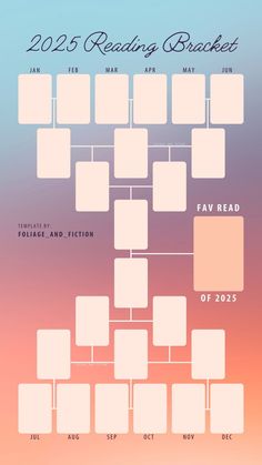 the 2012 reading bracket is shown in white and pink tones, with an orange background