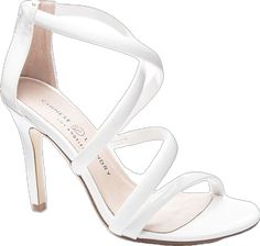 Chinese Laundry, Strappy Heels, Stiletto Heel, Stiletto Heels, Open Toe, Night Out, Sleek, Zipper, Sandals