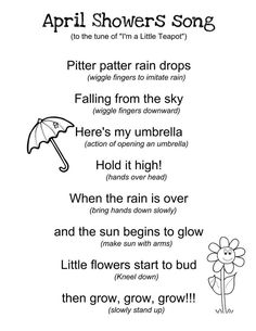 the poem is written in black and white, with an umbrella on top of it