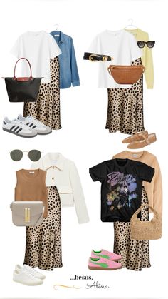 Comment SHOP below to receive a DM with the link to shop this post on my LTK ⬇  https://liketk.it/4P0yr  Leopard print skirt outfit ideas how to wear silk skirt teacher outfit ideas casual office style outfit ideas  #ltkworkwear #ltkbacktoschool #ltkover40 Animal Print Silk Skirt Outfit, Leopard Print Silk Skirt Outfit, Animal Print Satin Skirt Outfit, Animal Print Midi Skirt Outfit, Midi Leopard Skirt Outfit, Leopard Silk Skirt Outfit, Silk Midi Skirt Outfit Summer, Animal Print Skirt Outfit Summer, Leopard Skirt Outfit Fall